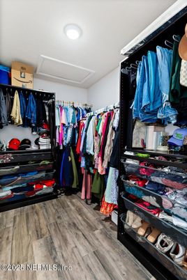 Interior, Recessed Lighting, Walk-in Closets, Wood Texture Flooring