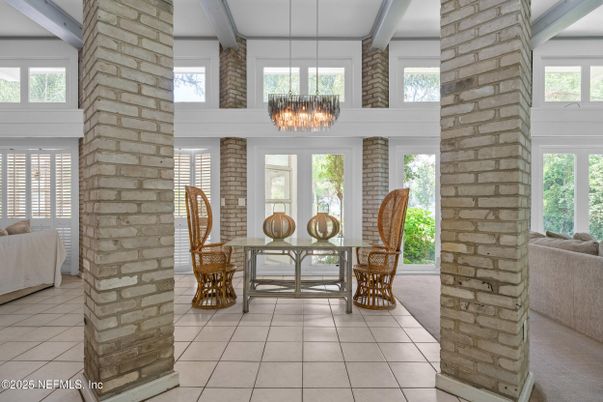 Dining room, Interior, Stone Walls