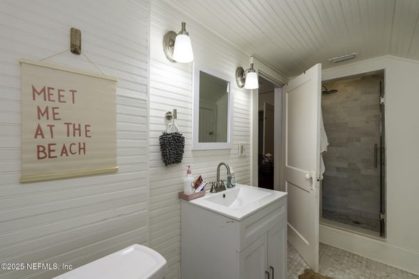 Bathroom, Glass Shower, Interior