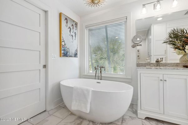 Bathroom, Free Standing Baths, Interior, Marble