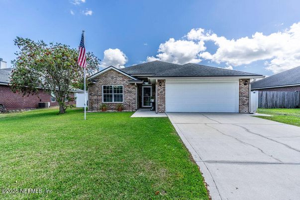 Attached, Exterior, Facade, Brick Facade, Ranch