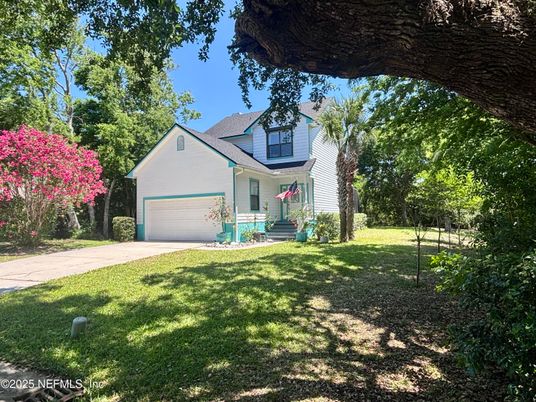 Attached, Backyard, Exterior, Facade, None