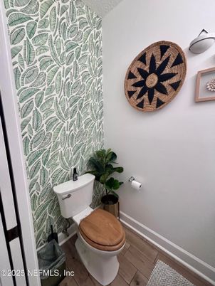 Bathroom, Interior, Wood Texture Flooring