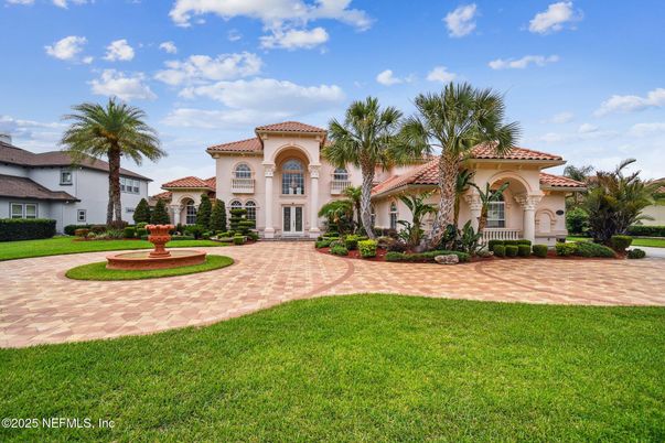 Backyard, Exterior, Facade, Mediterranean