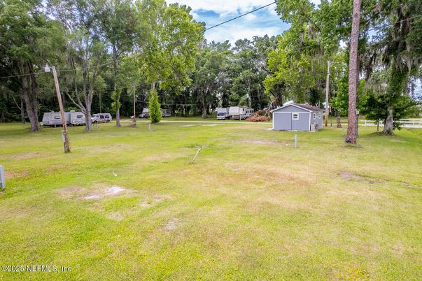 Backyard, Detached Garage, Exterior