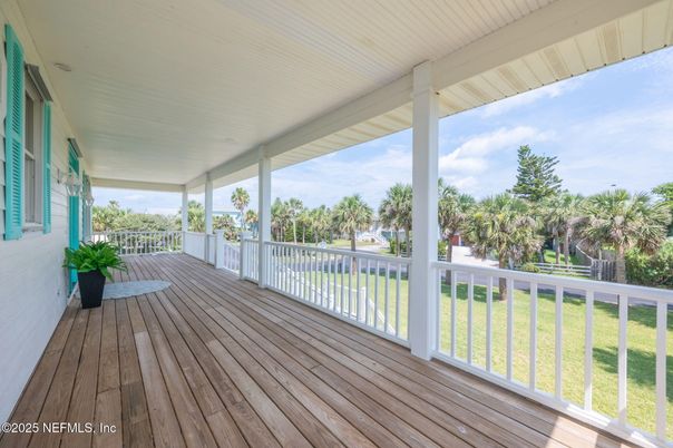 Exterior, Wood Texture Flooring