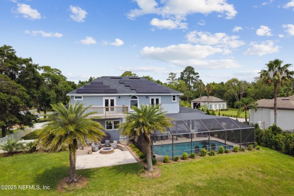 Backyard, Exterior, Pool, Solar Panels