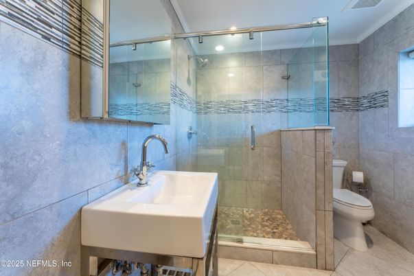 Bathroom, Glass Shower, Interior