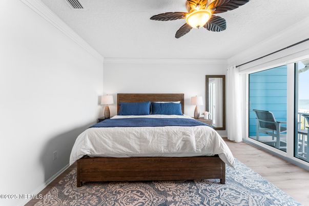 Bedroom, Interior, Water, Wood Texture Flooring