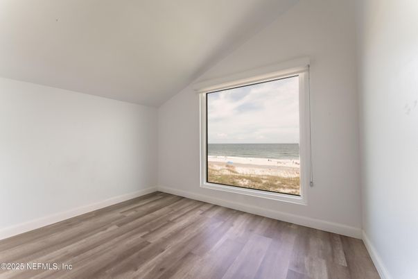 Empty room, Interior, Water, Wood Texture Flooring