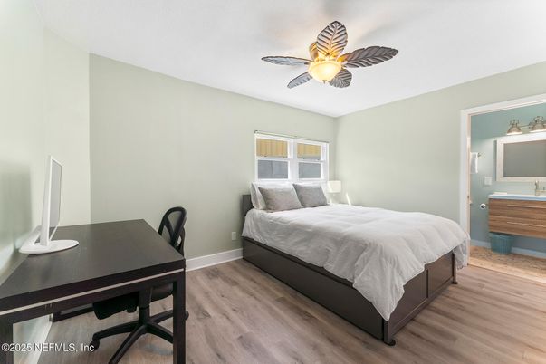 Bedroom, Home Office, Interior, Wood Texture Flooring