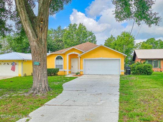 Attached, Backyard, Exterior, Facade, Ranch