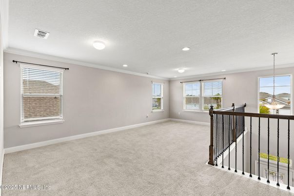 Empty room, Interior, Pendant Lights, Recessed Lighting