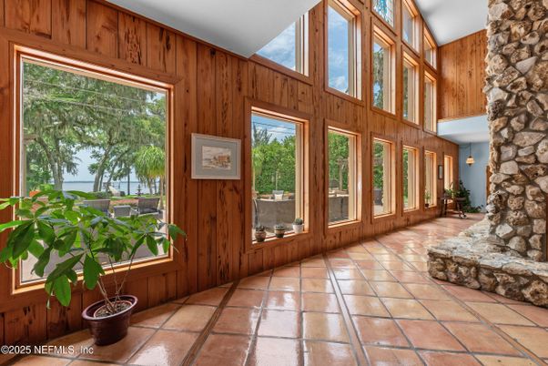 Interior, Stone Walls, Wooden Walls