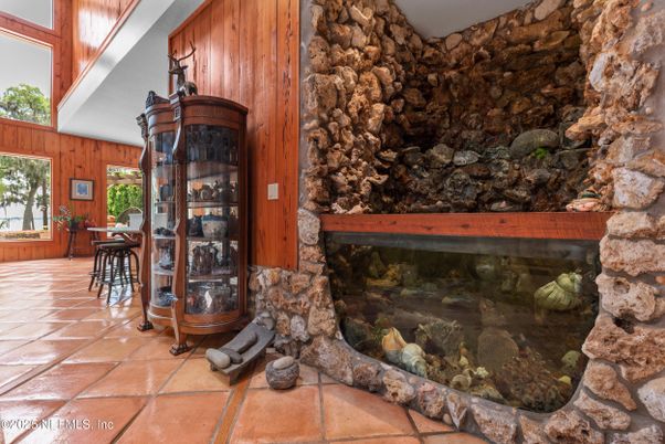 Fireplace, Interior, Stone Walls, Wooden Walls