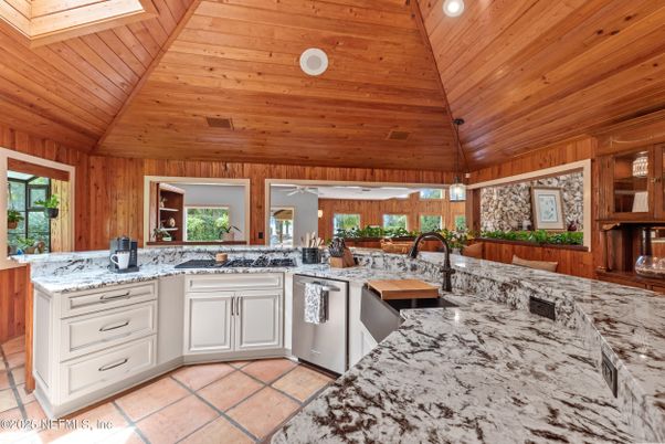 Interior, Kitchen, Wooden Ceilings, Wooden Walls