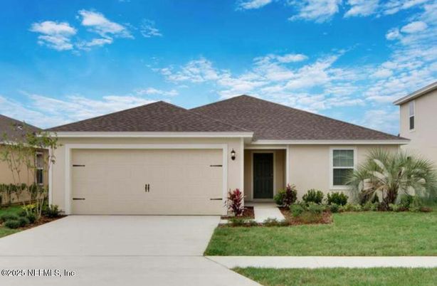 Attached, Exterior, Facade, Ranch