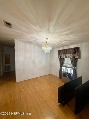 Chandelier, Interior, Wood Texture Flooring