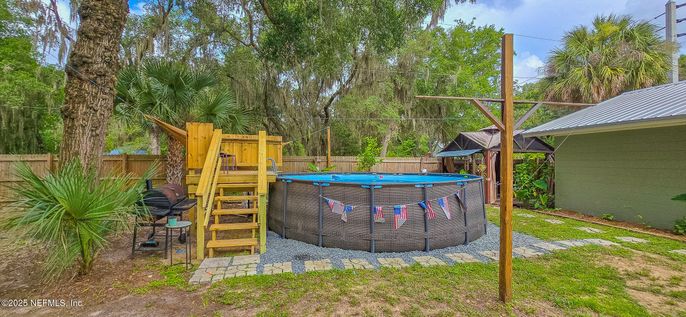 Backyard, Exterior, Playground, Pool