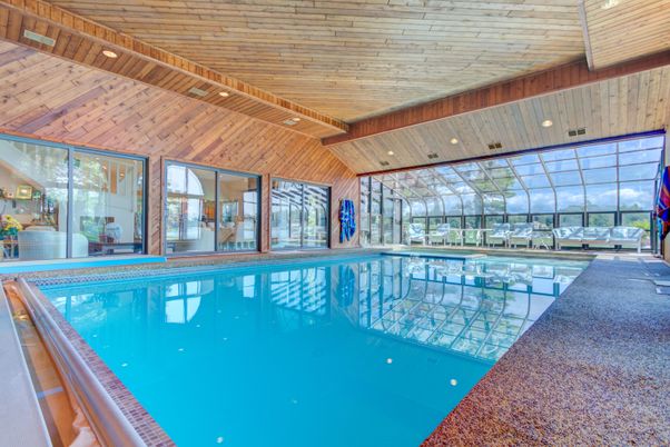 Interior, Pool, Wooden Ceilings, Wooden Walls