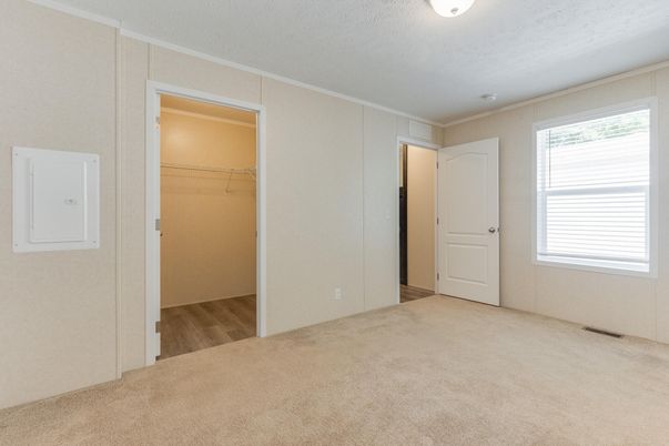 Empty room, Interior, Walk-in Closets, Wood Texture Flooring