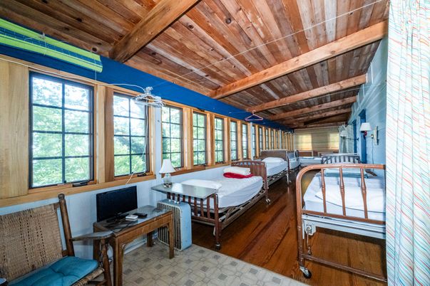 Bedroom, Interior, Wooden Beams, Wooden Ceilings, Wood Texture Flooring
