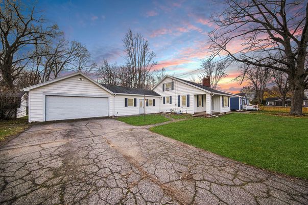 Attached, Backyard, Detached Garage, Exterior, Facade, Ranch