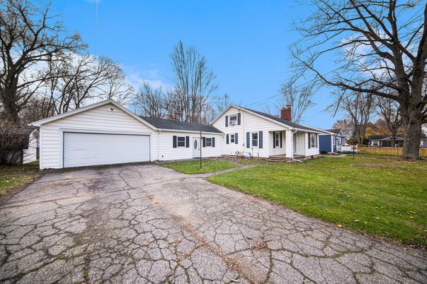 Attached, Backyard, Detached Garage, Exterior, Facade, Ranch