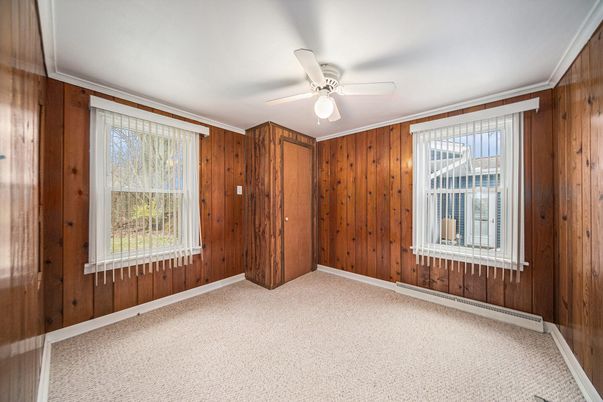 Empty room, Interior, Wooden Walls