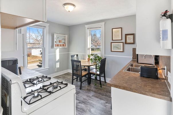Dining room, Interior, Kitchen, Wood Texture Flooring