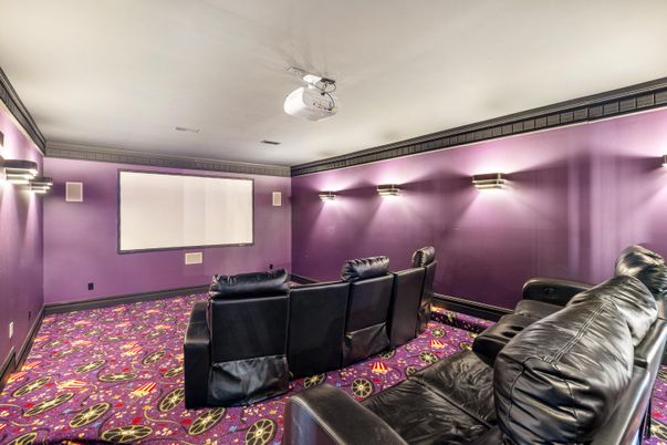 Home Theatre Room, Interior, Projection Screen, Theatre Room