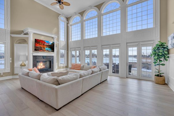 Fireplace, Interior, Living room, Wood Texture Flooring