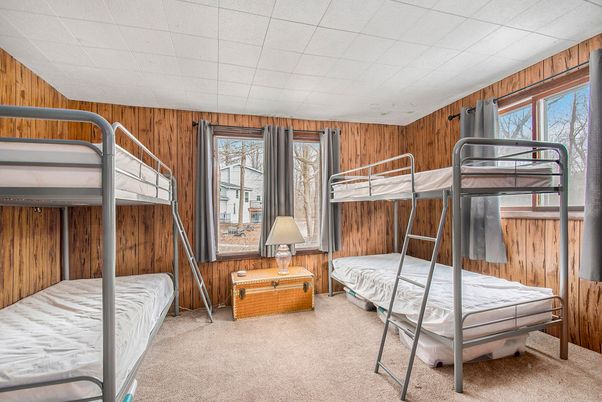 Bedroom, Interior, Wooden Walls