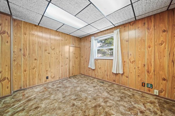 Empty room, Interior, Wooden Walls