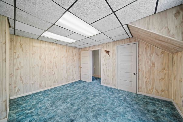 Empty room, Interior, Wooden Walls