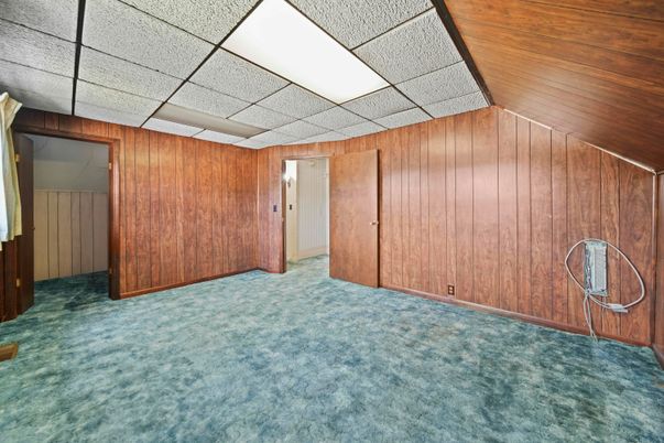 Empty room, Interior, Wooden Walls