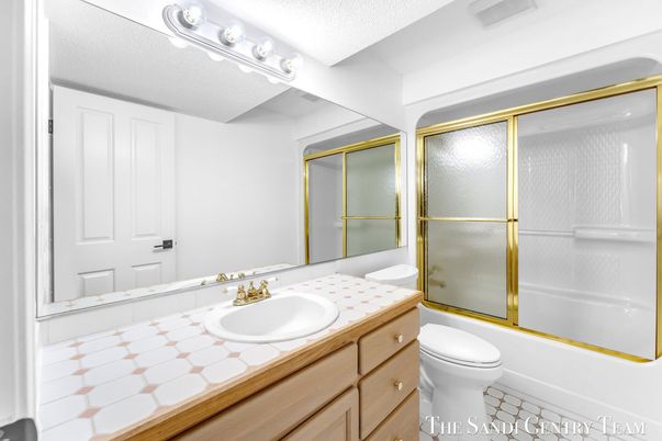 Bathroom, Glass Shower, Interior, Tile Countertops