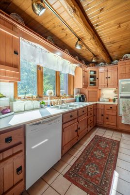 Interior, Kitchen, Wooden Ceilings