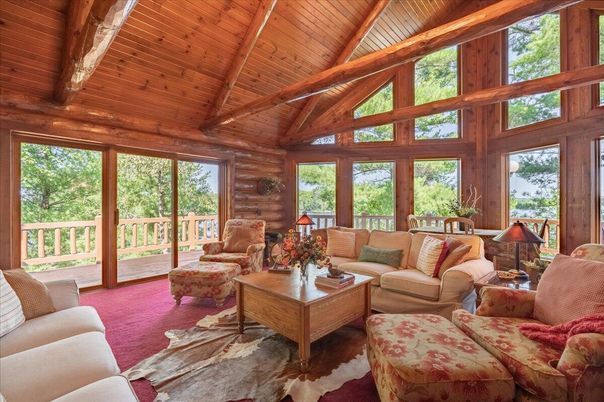 Interior, Living room, Wooden Beams, Wooden Ceilings, Wooden Walls