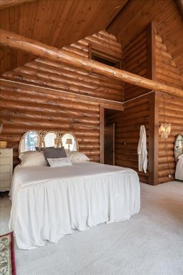 Bedroom, Interior, Wooden Beams, Wooden Ceilings, Wooden Walls