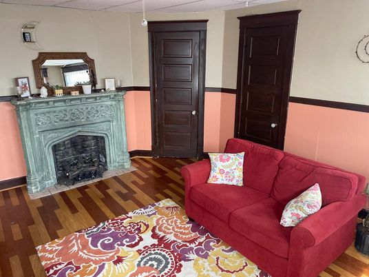 Fireplace, Interior, Living room, Wood Texture Flooring