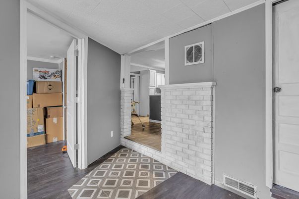 Empty room, Interior, Wood Texture Flooring