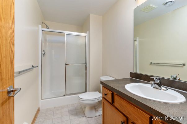 Bathroom, Glass Shower, Interior