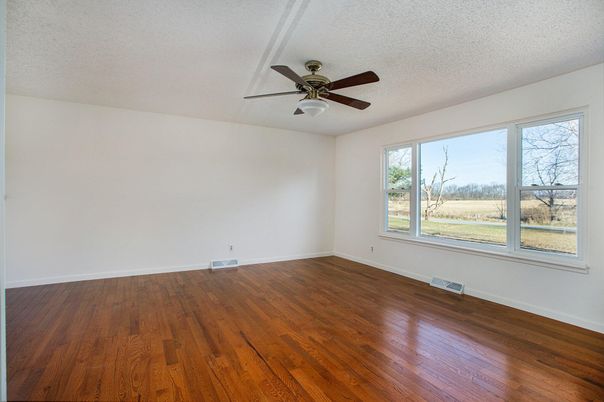 Empty room, Interior, Wood Texture Flooring