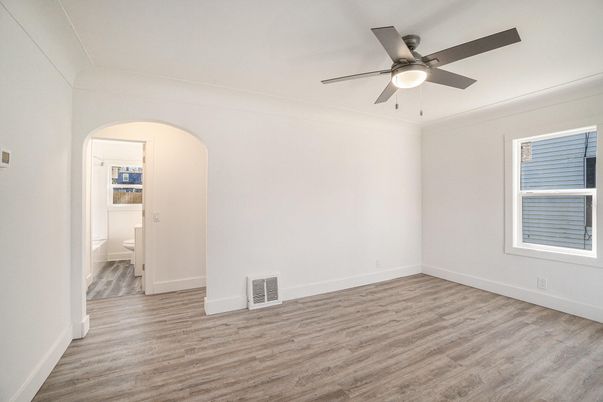Empty room, Interior, Wood Texture Flooring