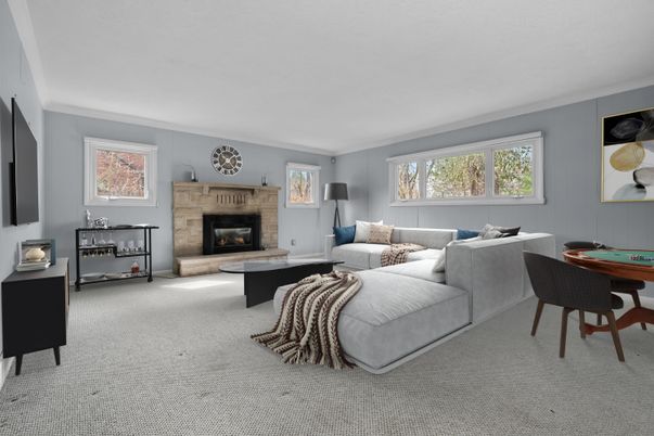 Fireplace, Interior, Living room