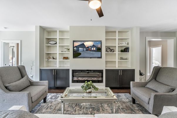 Fireplace, Interior, Living room, Wood Texture Flooring