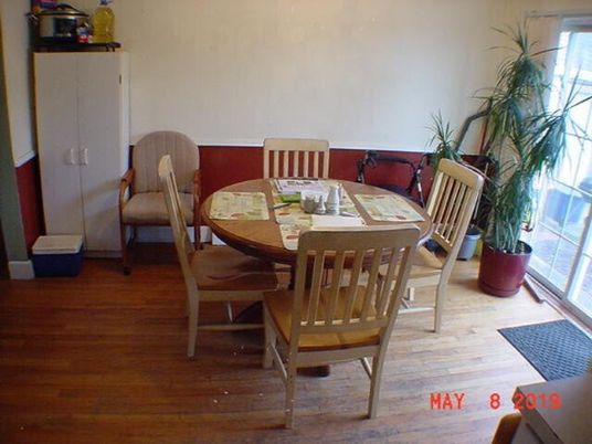 Dining room, Interior, Wood Texture Flooring