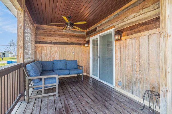 Exterior, Wood Texture Flooring