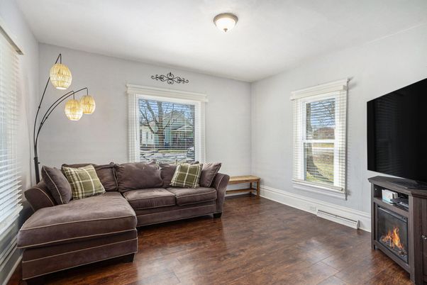 Fireplace, Interior, Wood Texture Flooring